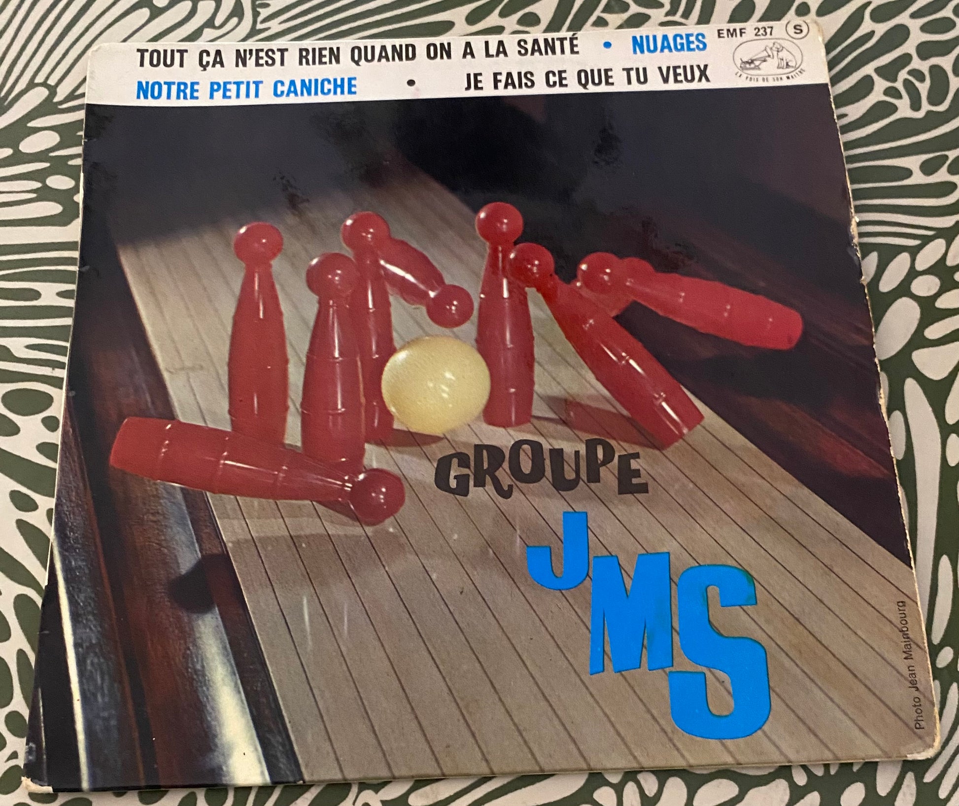 Disque vinyle 45 Tours Groupe JMS. Tout ça n’est rien quand on a la santé