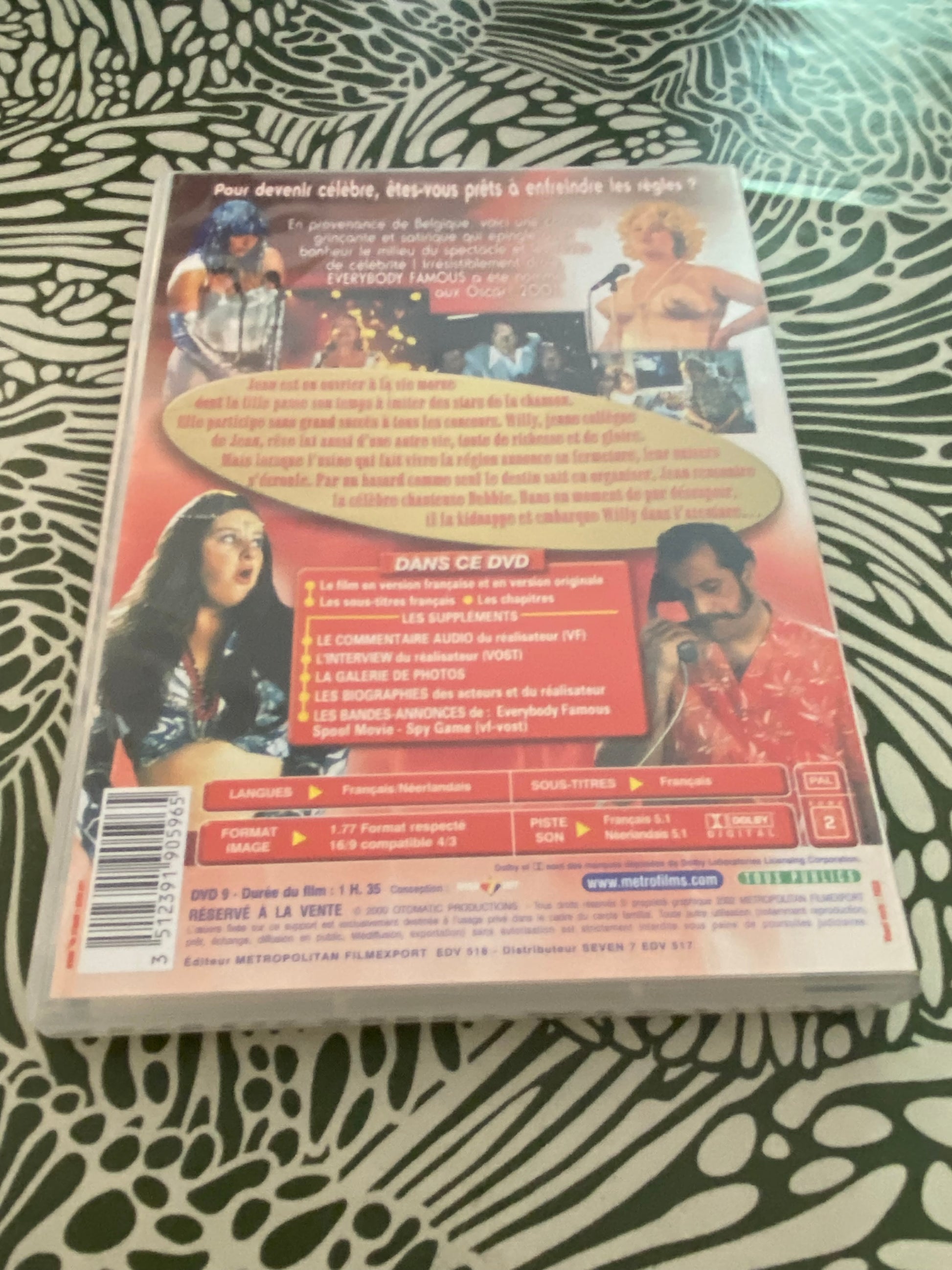 DVD film Everybody Famous