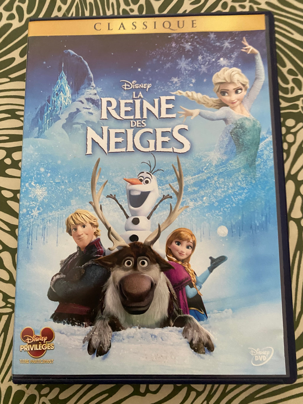 DVD Disney La Reine des Neiges