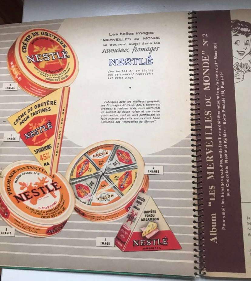 Album d’images, Nestlé, 1954–1955, les merveilles du monde complet