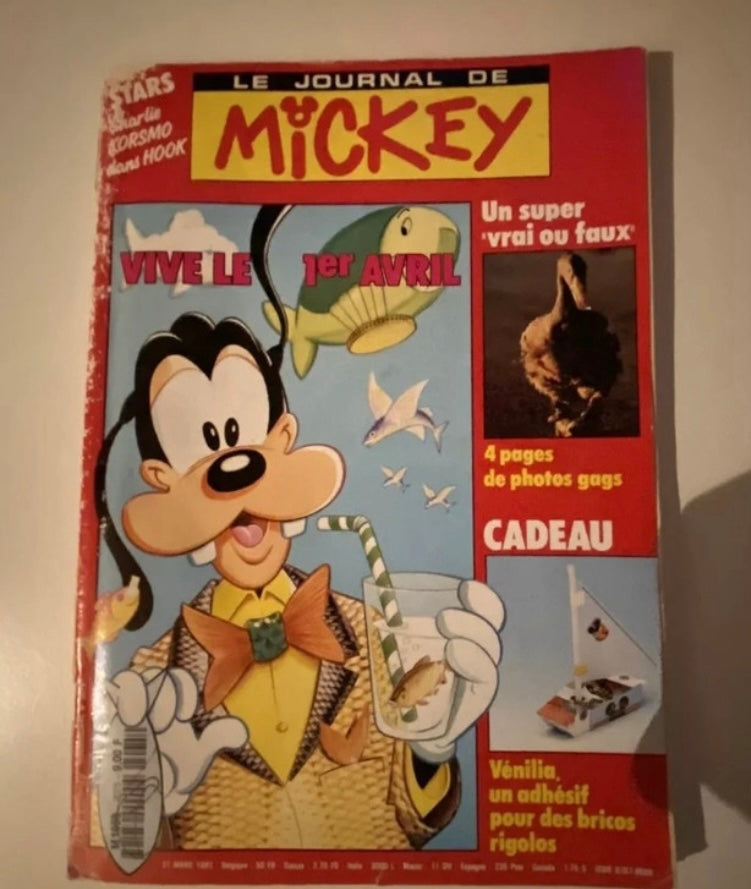 Bd ancienne le journal de Mickey numéro 2075