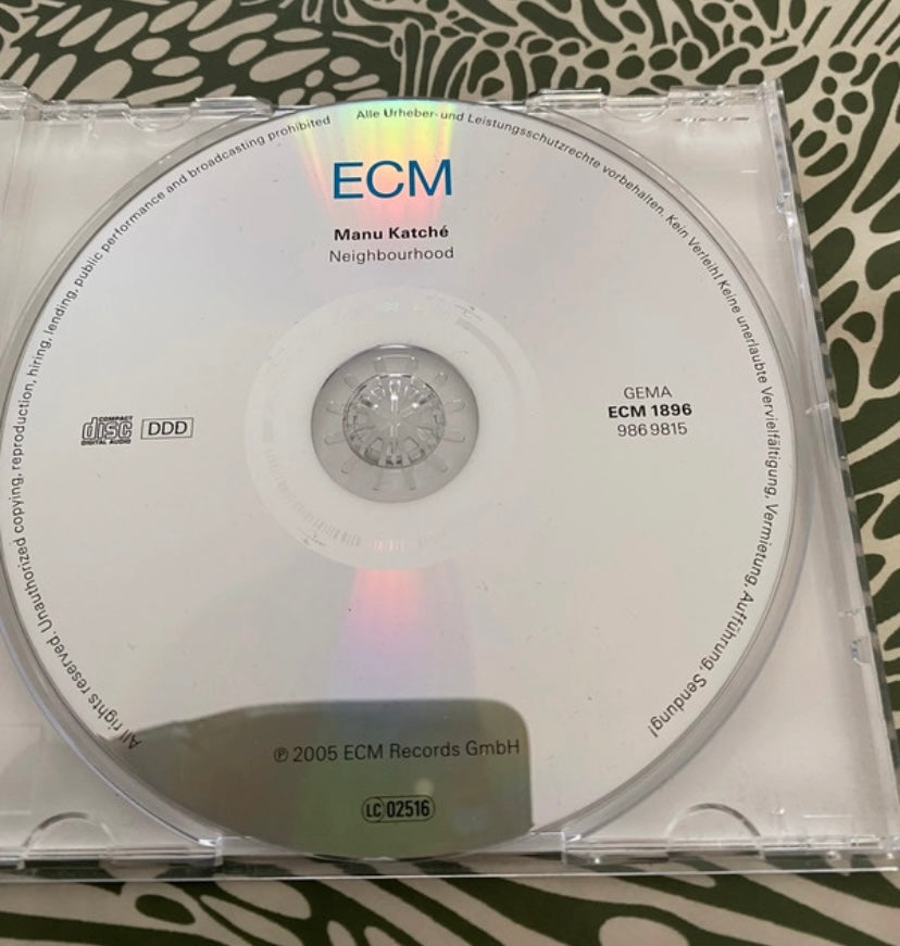 CD musique Manu Katché Neighbourhood