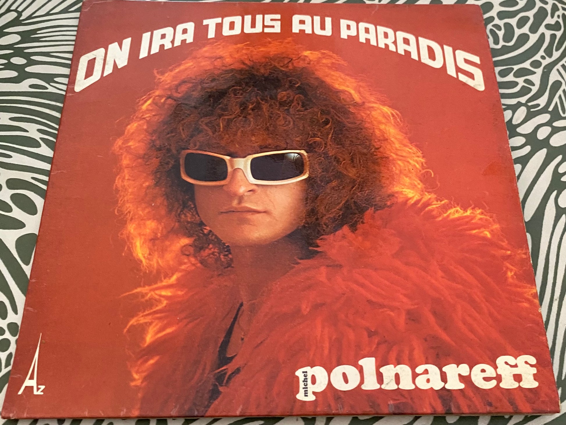 Disque vinyle 45 Tours Polnareff. On ira tous au Paradis