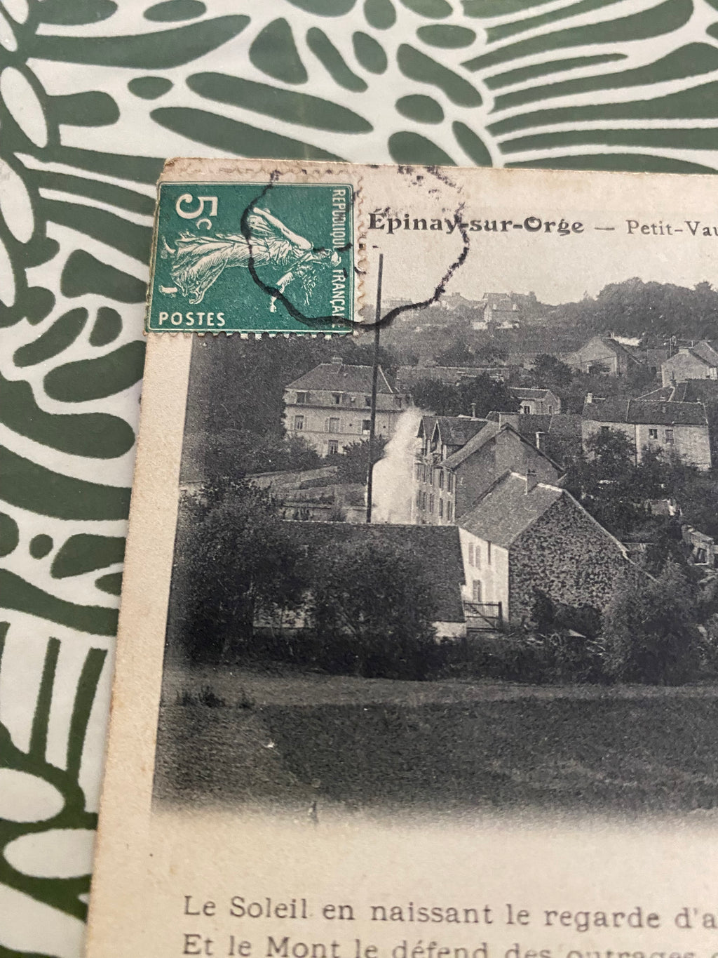 Carte postale ancienne Épinay-sur-Orge. Petit Vaux