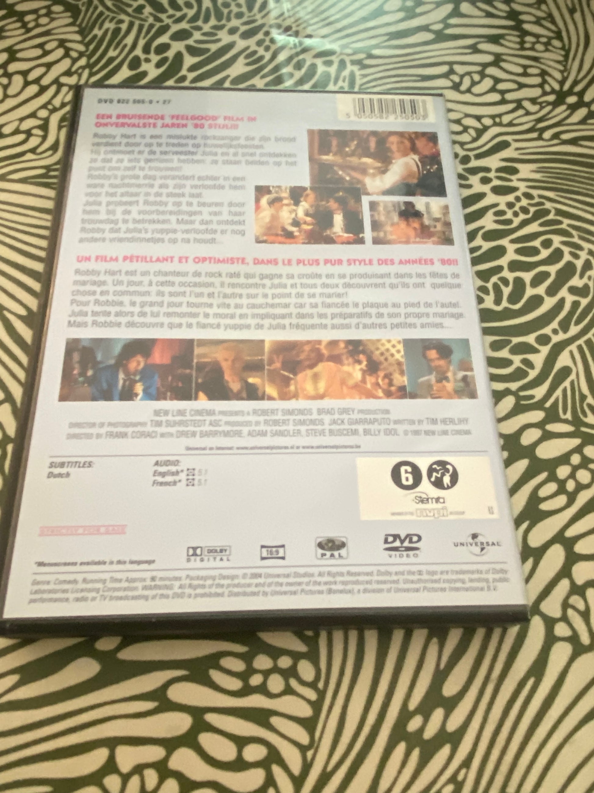 DVD film The Wedding Singer