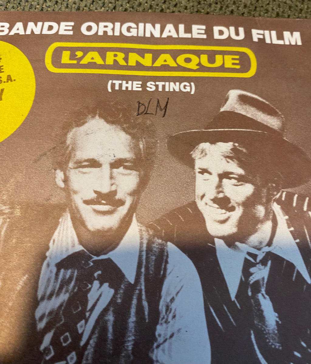 Disque vinyle 45 Tours bande originale du film L’arnaque
