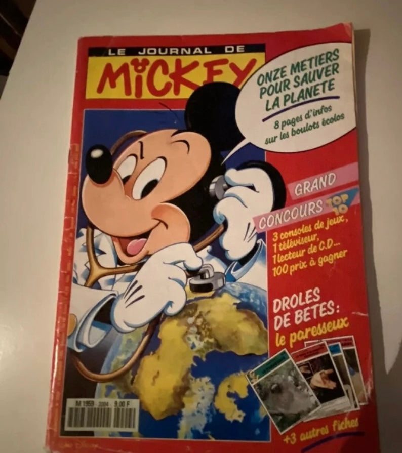 Bd ancienne le journal de Mickey numéro 2004