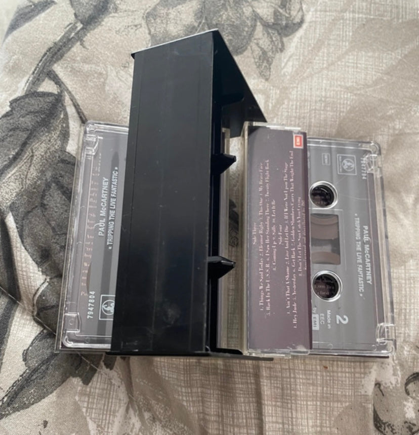 Cassette audio Paul Mc Cartney. Tripping the Live Fantastic