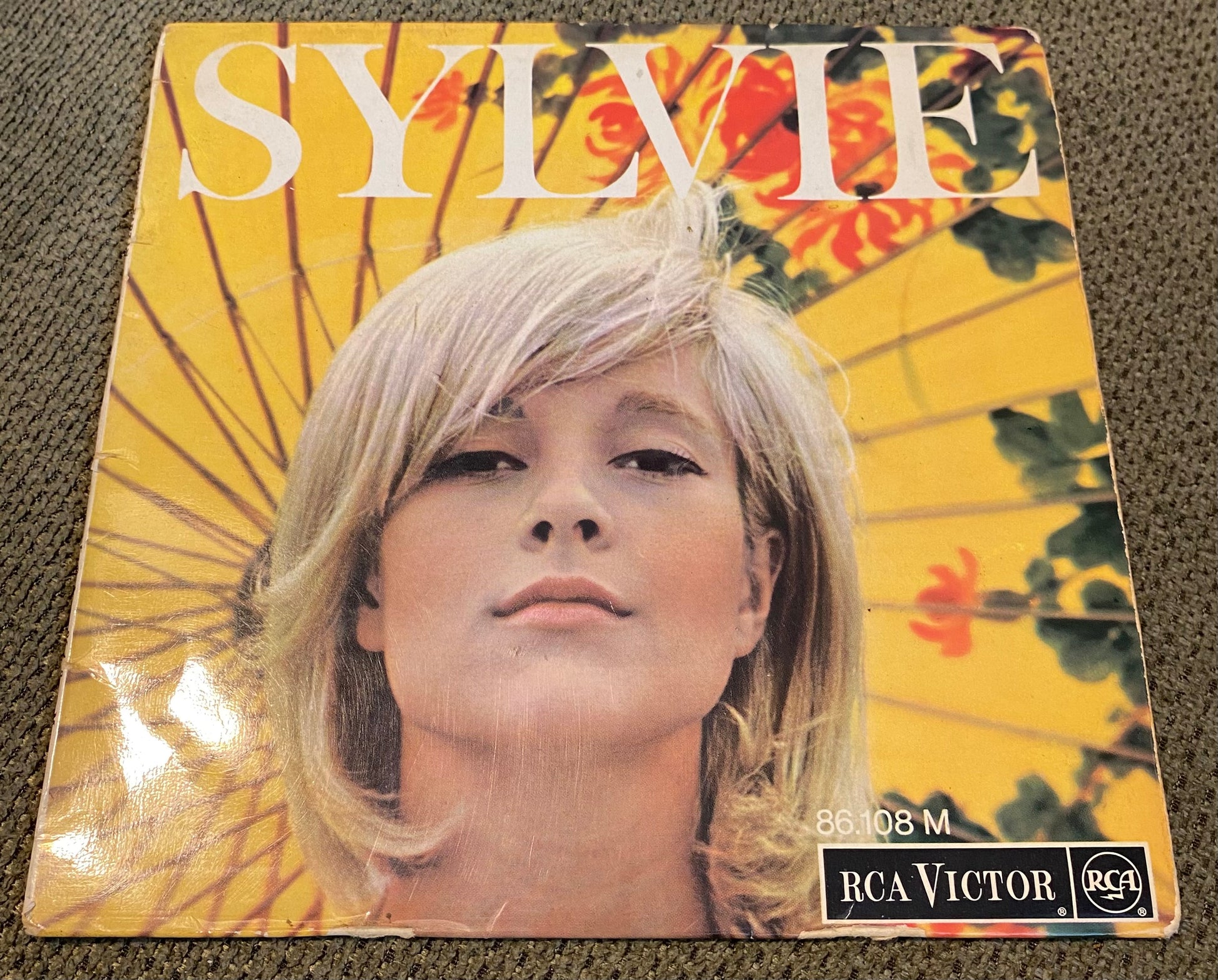 Disque vinyle 45 tours Sylvie Vartan. Quand tu es là.