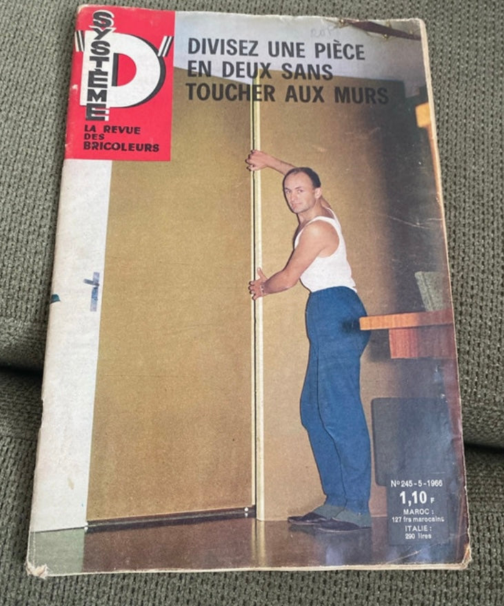 Magazine Système D. Diviser une pièce en deux 1966