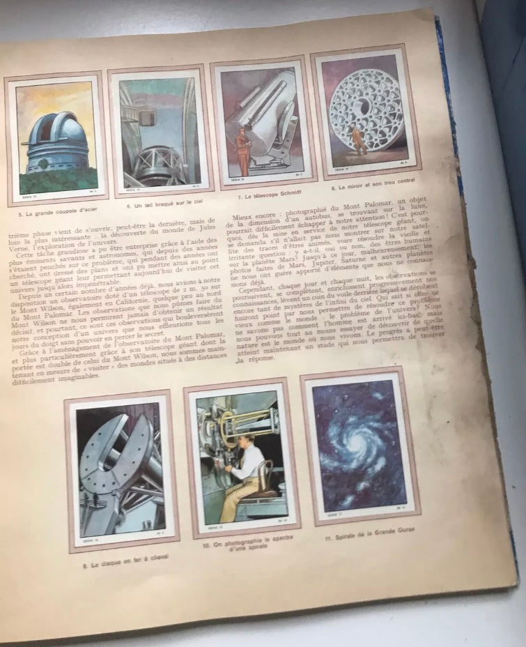 Album d’images Nestlé ancien 1957-1958. Complet. Les merveilles du monde