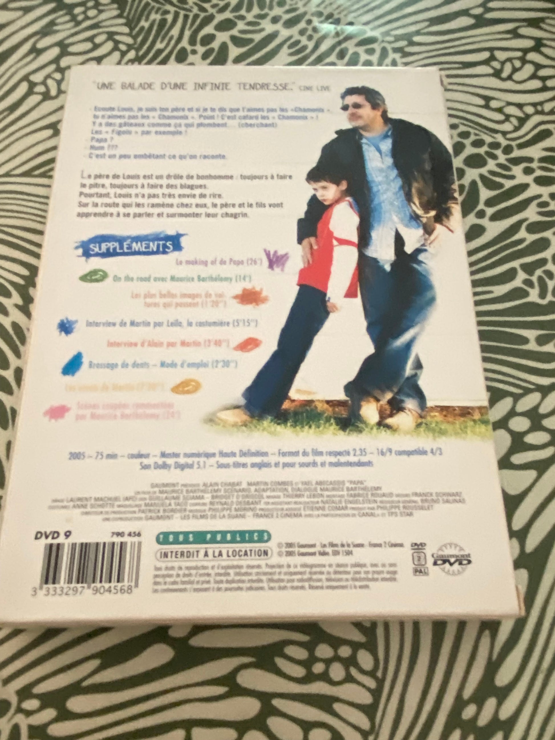 DVD film. Papa. Alain Chabat