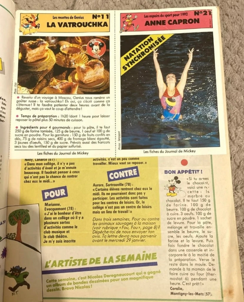 Bd ancienne le journal de Mickey numérique 2066