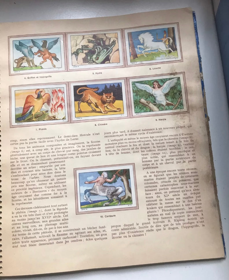 Album d’images Nestlé ancien 1957-1958. Complet. Les merveilles du monde