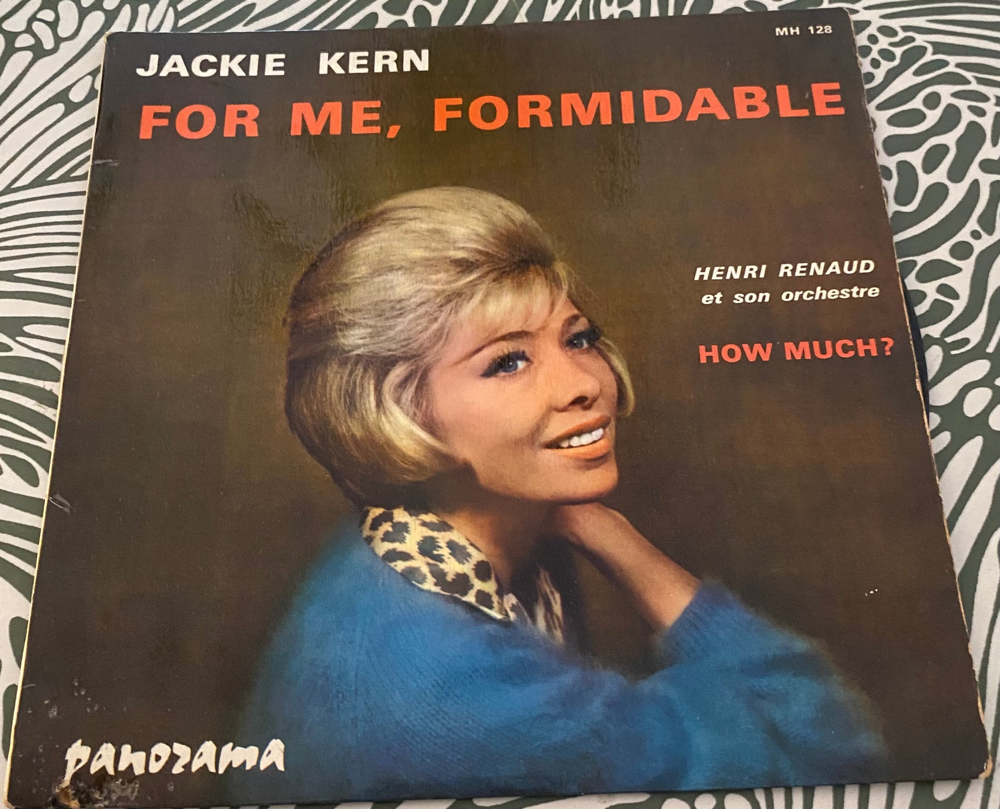 Disque vinyle 45 Tours Jackie Kern. For me formidable. Henri Renaud et son orchestre