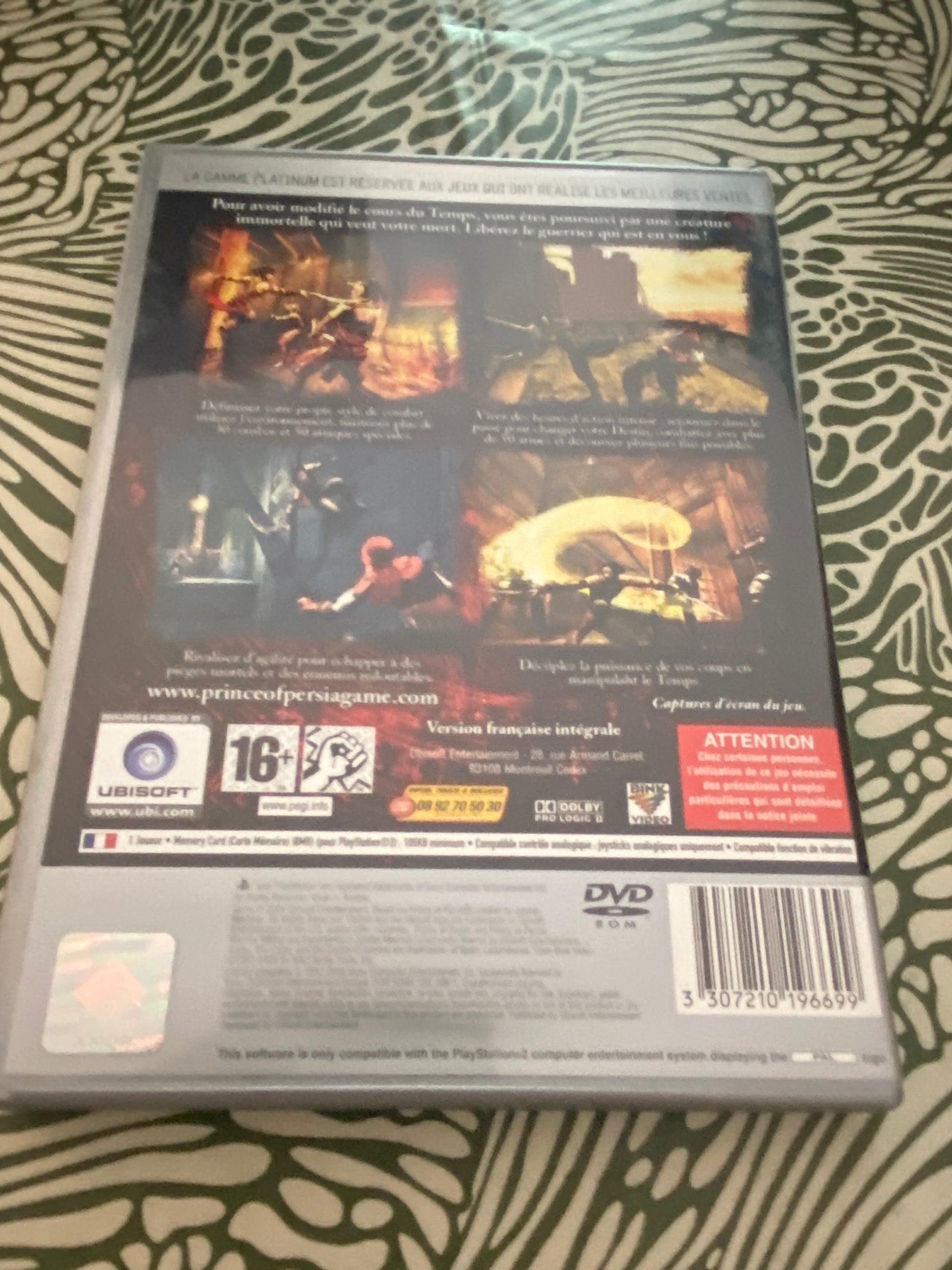 Jeu PS2 Prince of Persia. L’âme du guerrier