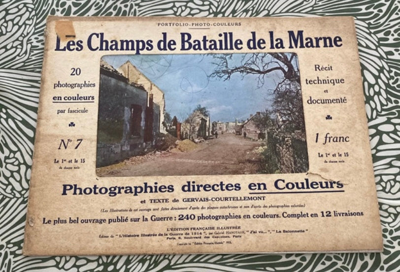 Revue Portfolio les champs de bataille de la Marne numéro 7. Début 1900