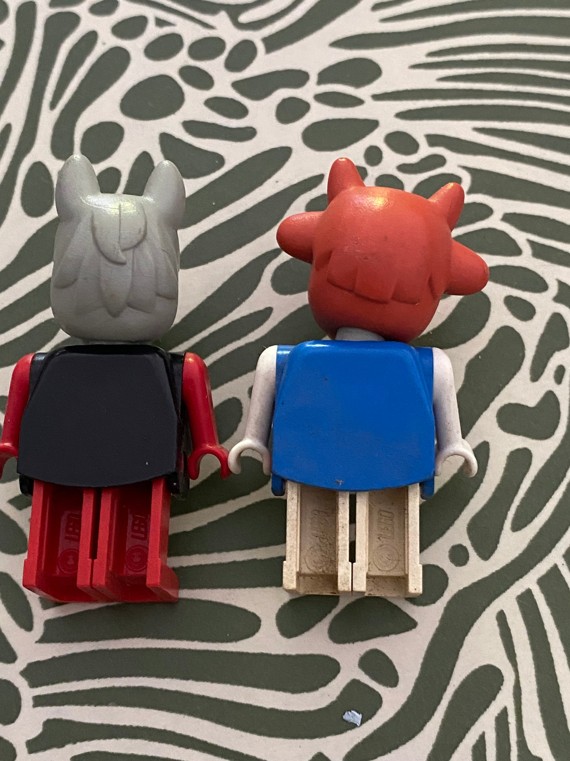 Figurines anciennes Lego. Vache et âne Lot de 2