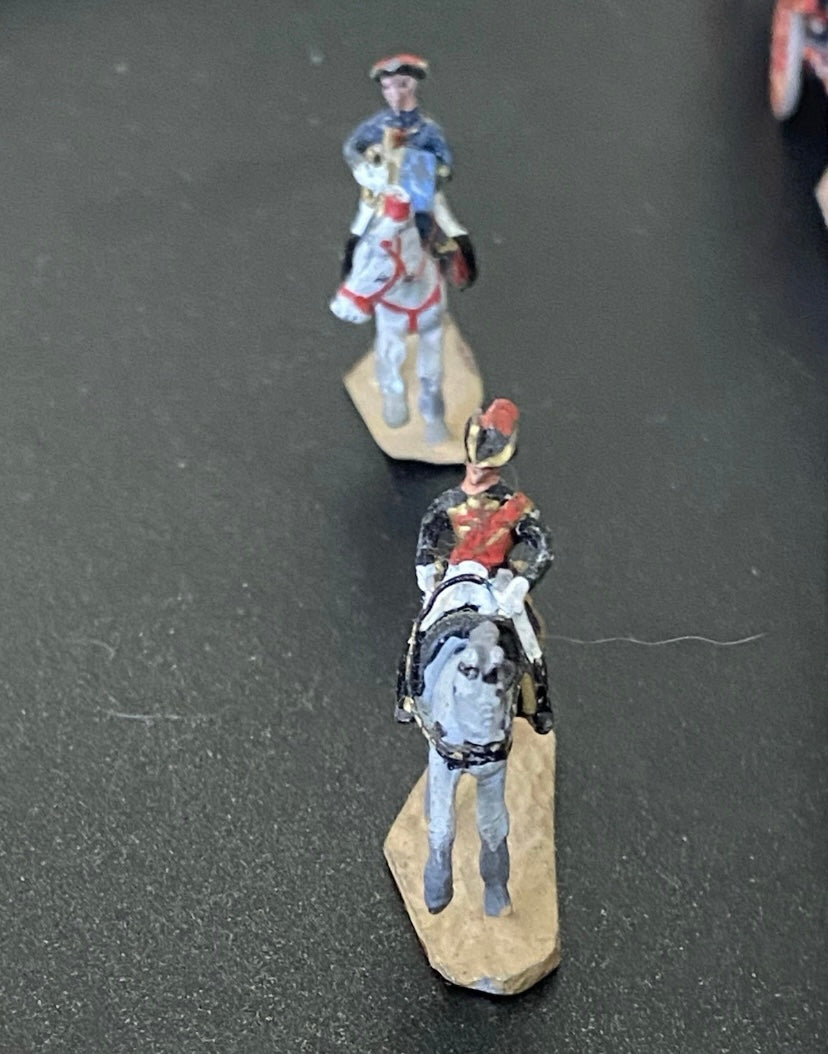 Figurines anciennes CBG Mignot Carrosse Le Sacre de Napoléon en plomb. Petite taille voir Photos