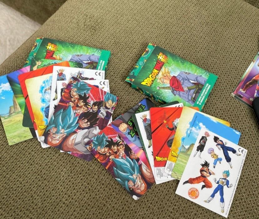 Dragon ball super. Cartes Images collections.  Lot de 2 boites.