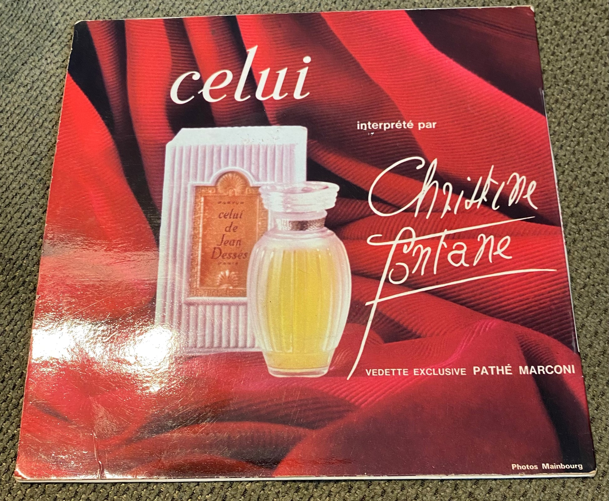 Disque vinyle 45 tours Jacqueline Boyer. Kalispera Christine Fontane. Celui