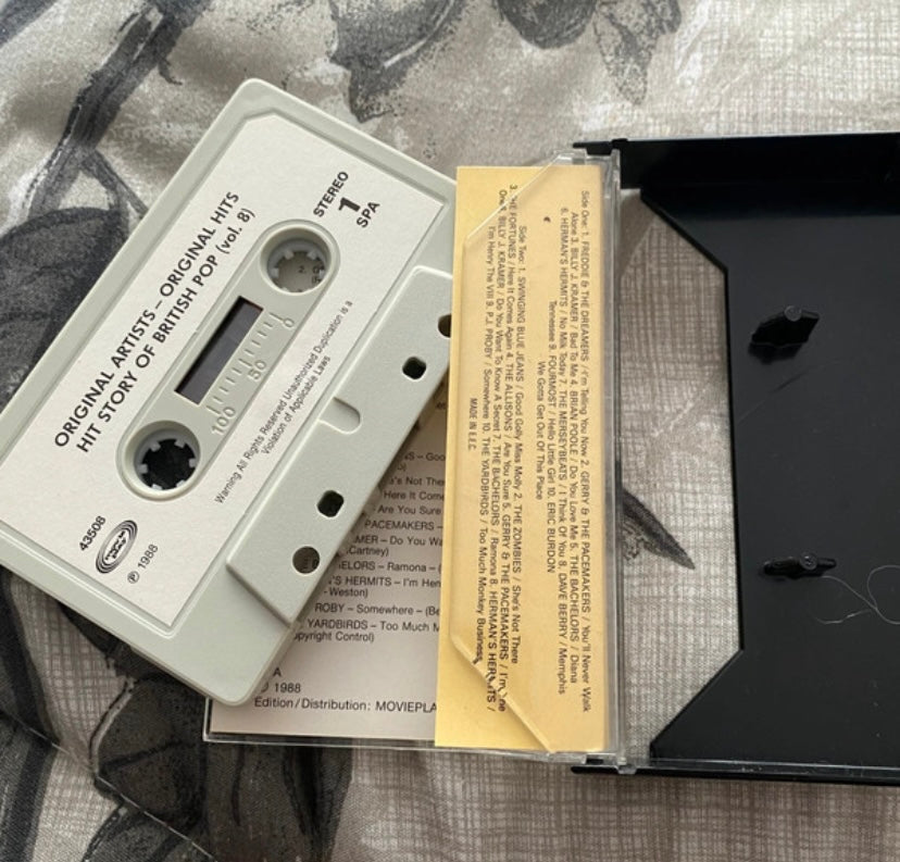 Cassette audio British Pop