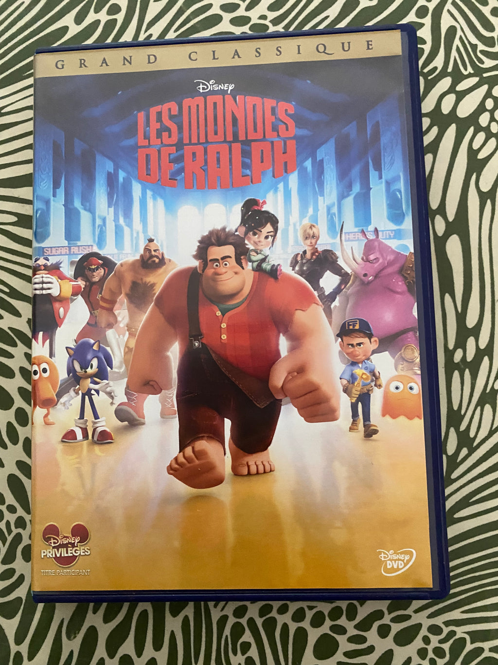 DVD dessin animé Le monde de Ralph