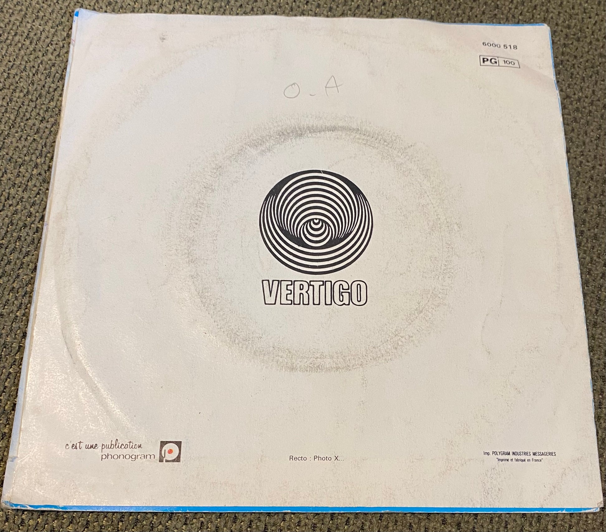 Disque vinyle 45 Tours StatusQuo. What you ´re proposing