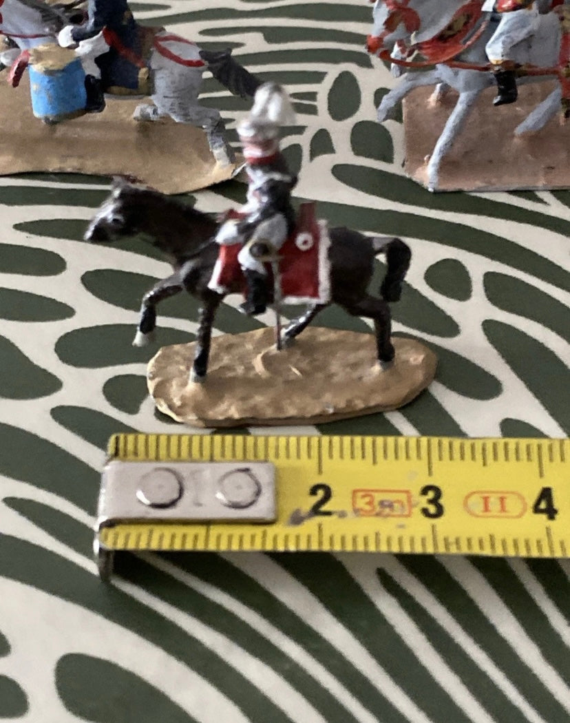 Figurines anciennes CBG Mignot Carrosse Le Sacre de Napoléon en plomb. Petite taille voir Photos