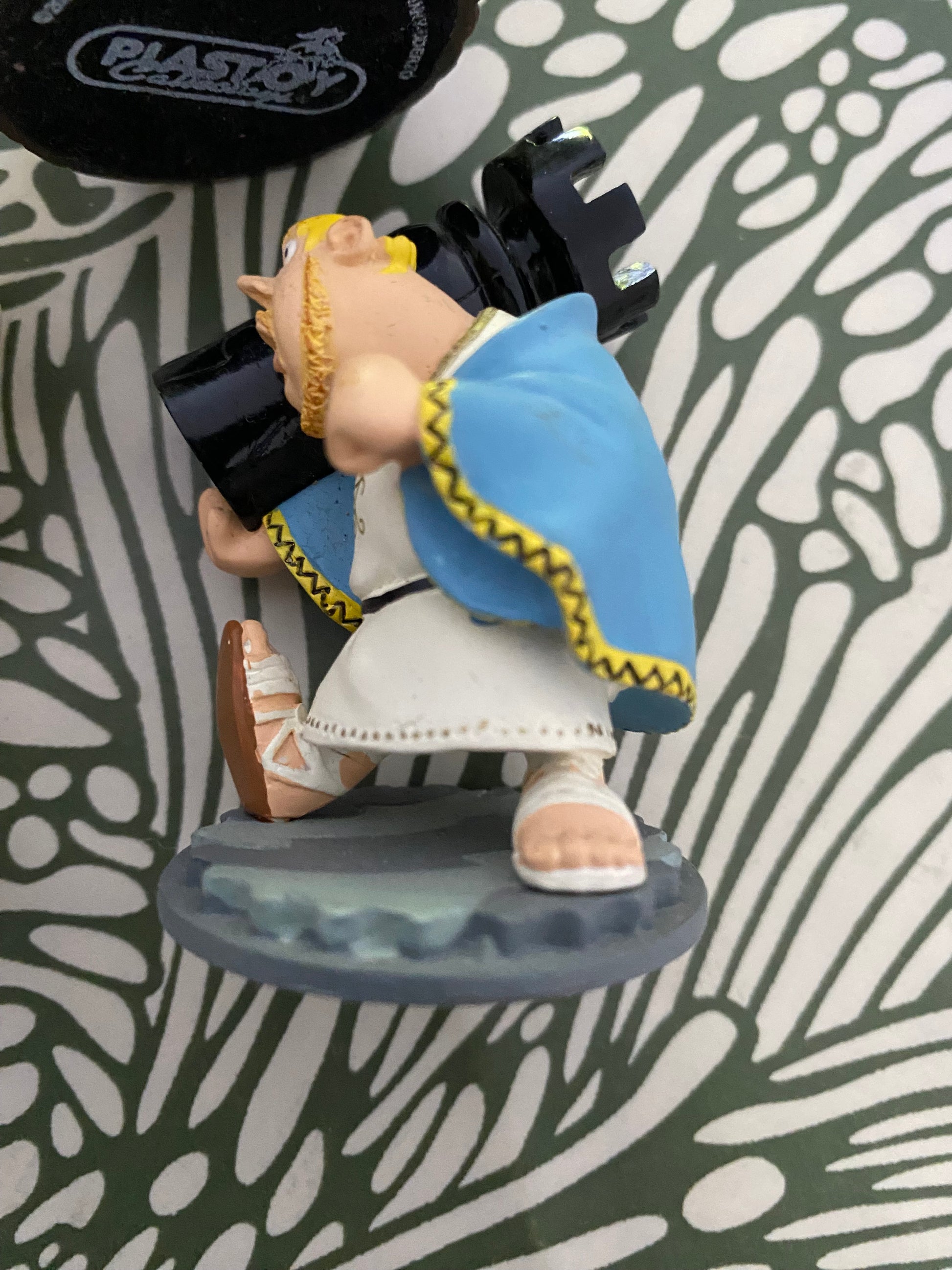 Figurines anciennes en plomb Astérix et Obelix Plastoy. Pour jeux d’échecs Lot de 3.