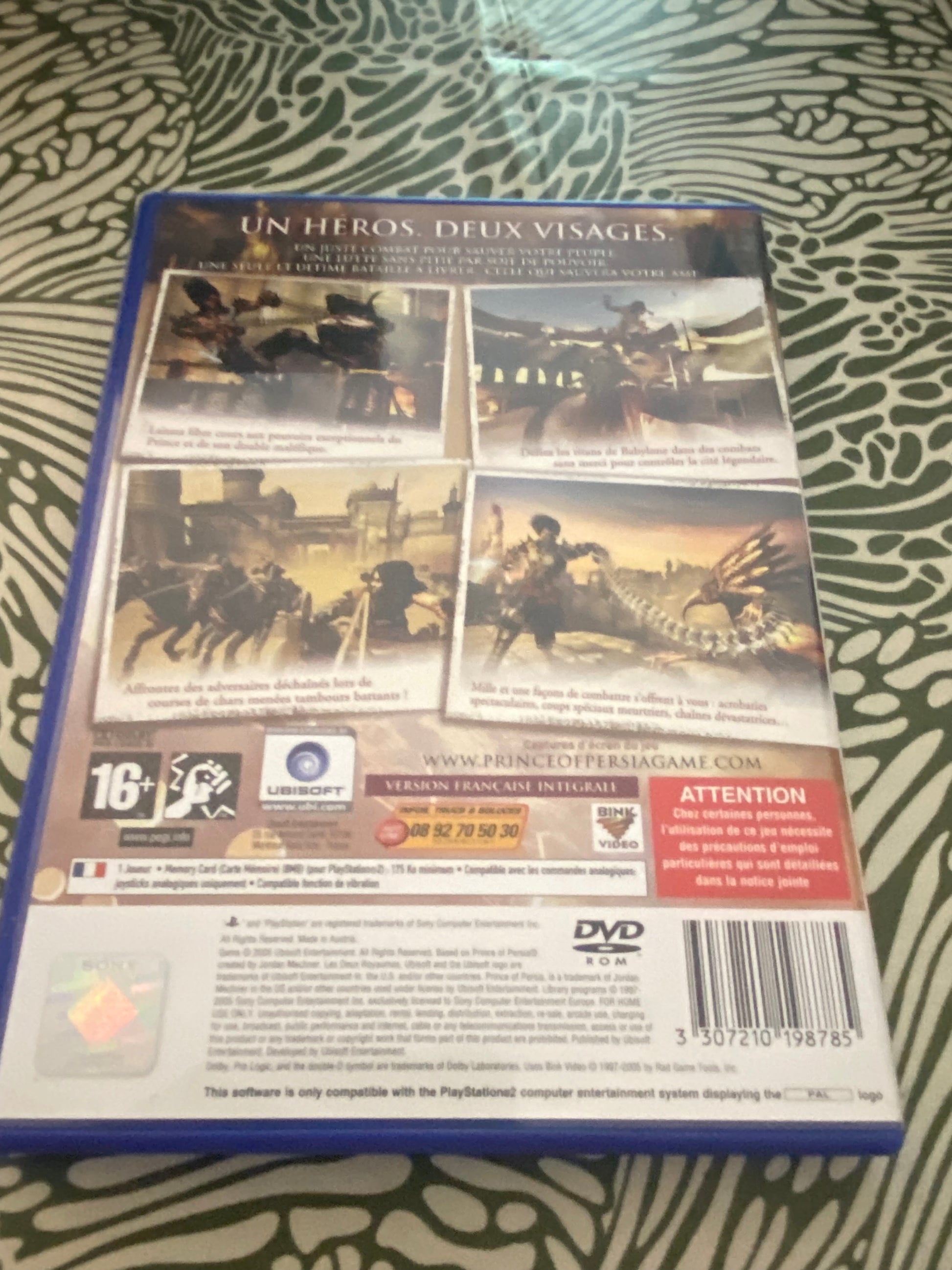 Jeux PS2 Prince of Persia. Les deux royaumes