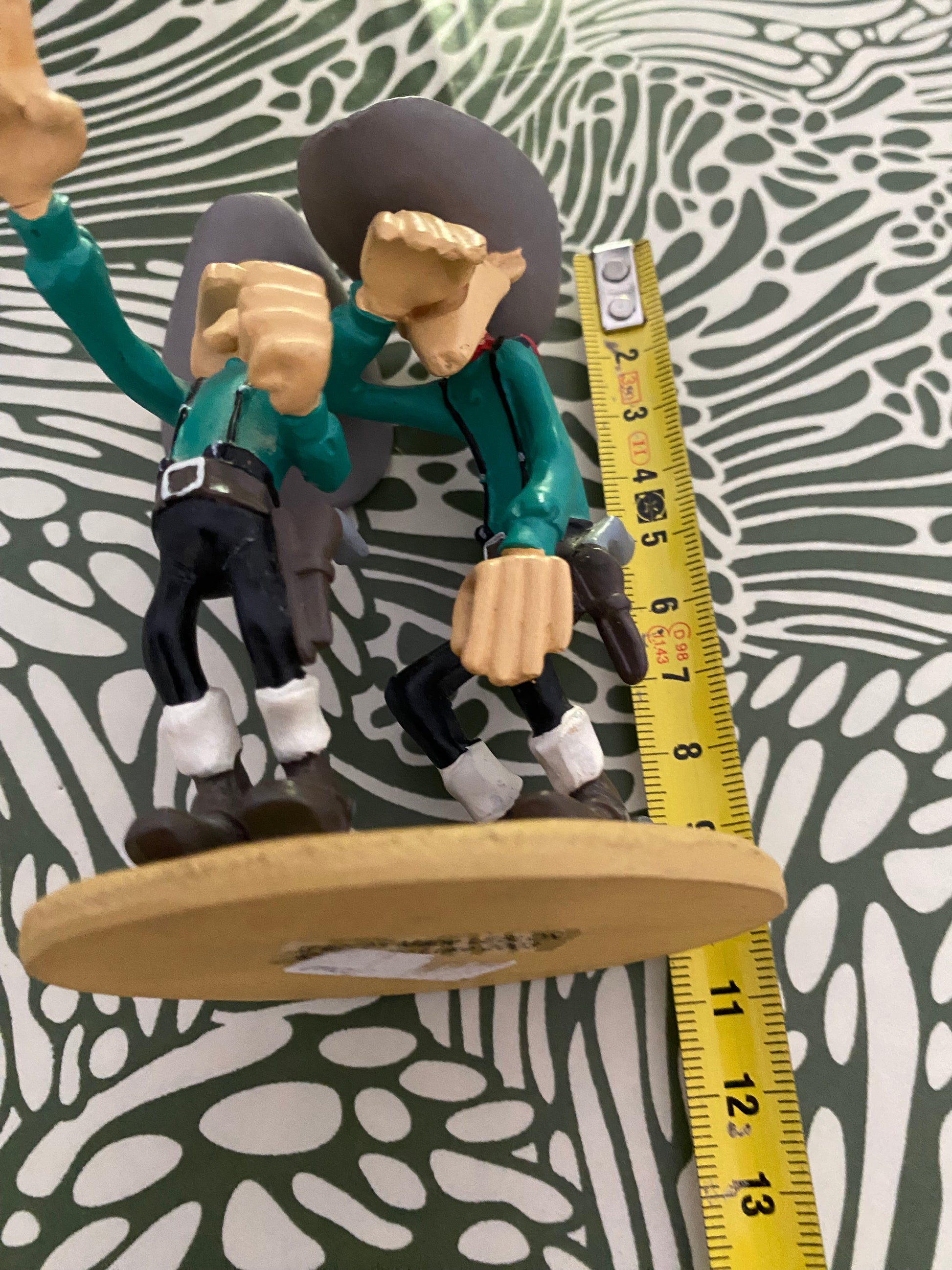 Figurine ancienne Lucky Luke. Les daltons D’après Marie Leblon. 2003