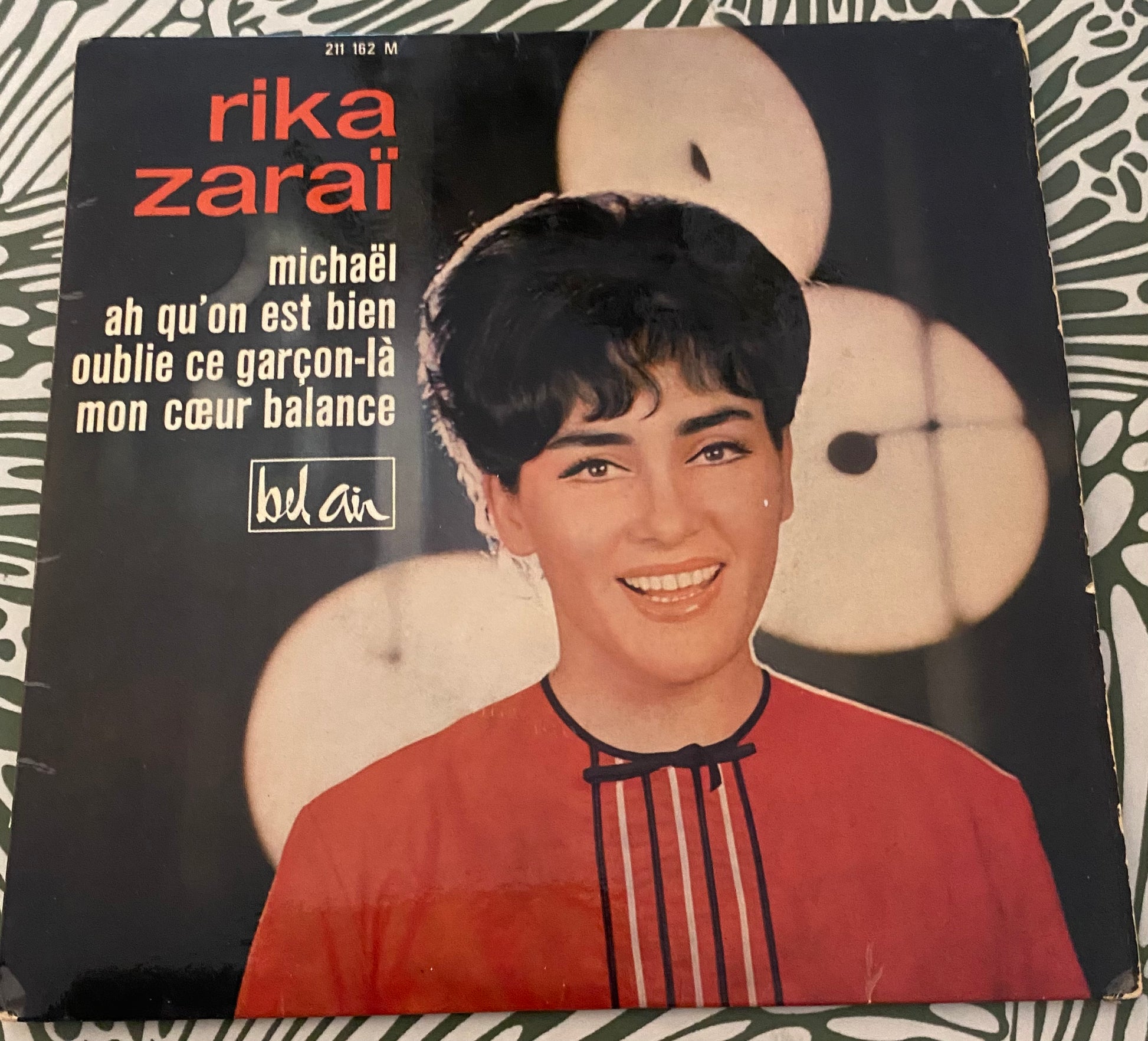 Disque vinyle 45 tours Rika Zaraï. Mickael