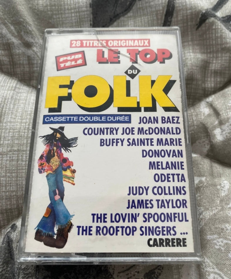 Cassette audio Le top du Folk