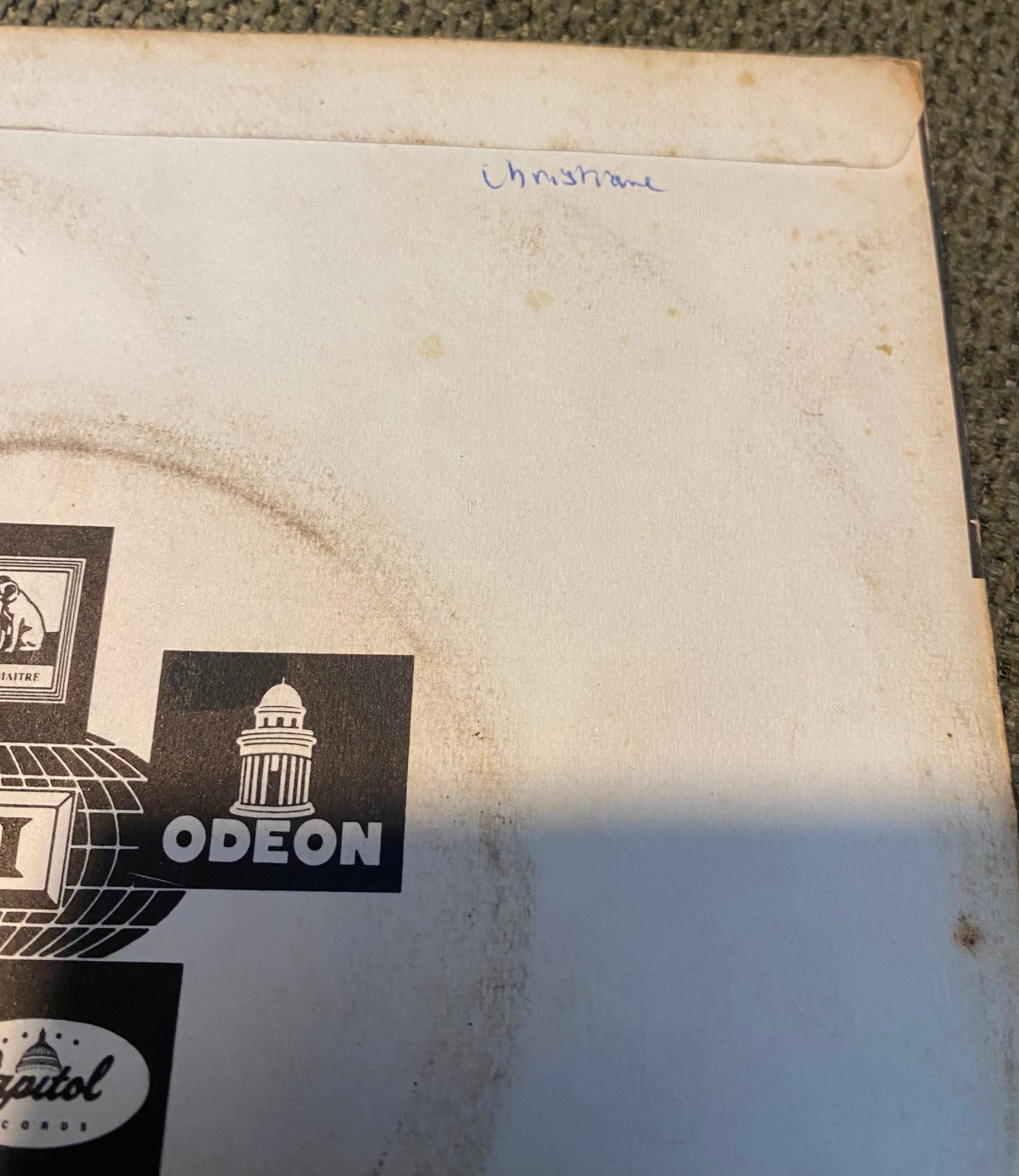 Disque vinyle 45 tours Anthony Quinn. I love you, you
