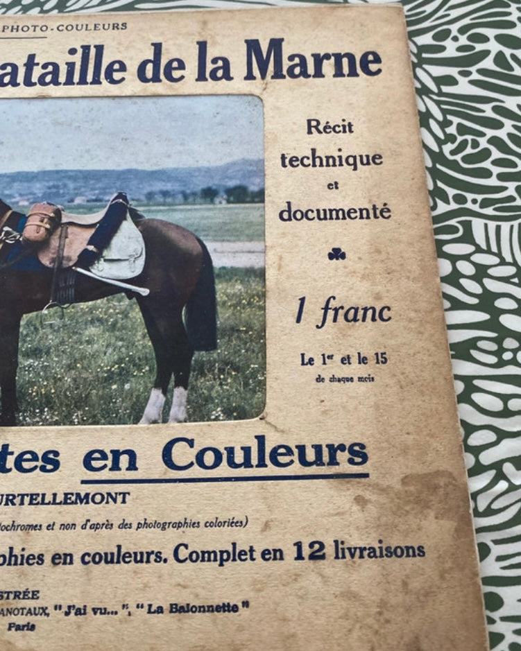 Revue Portfolio les champs de bataille de la Marne numéro 5 début 1900