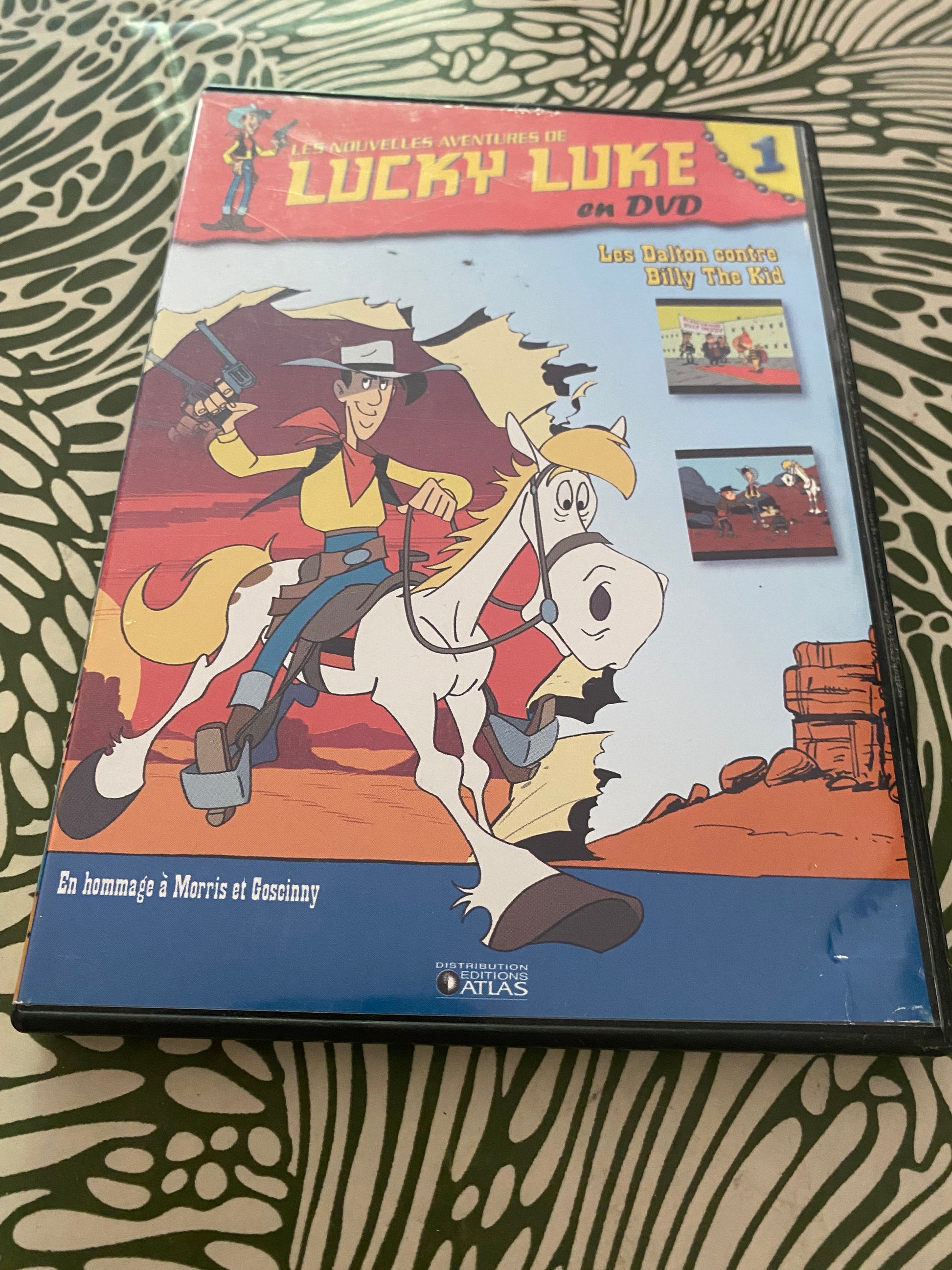 DVD dessin animé Lucky Luke volume 1. Atlas