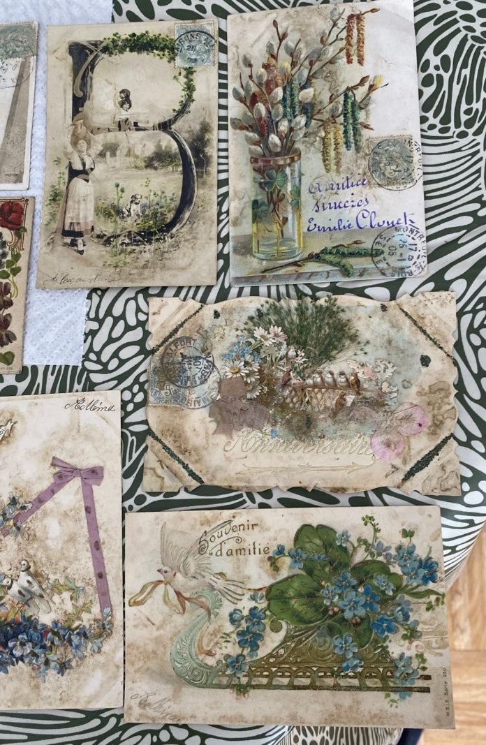 Cartes postales anciennes Fantasy début 1900 Lot de 15