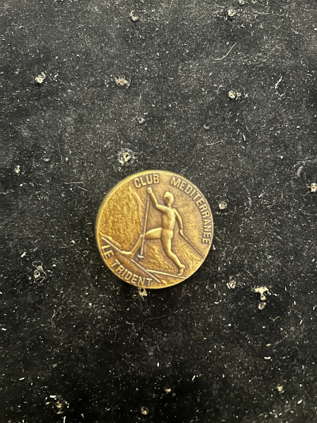 Médaille Badge ancien Club Méditerranée Le Trident