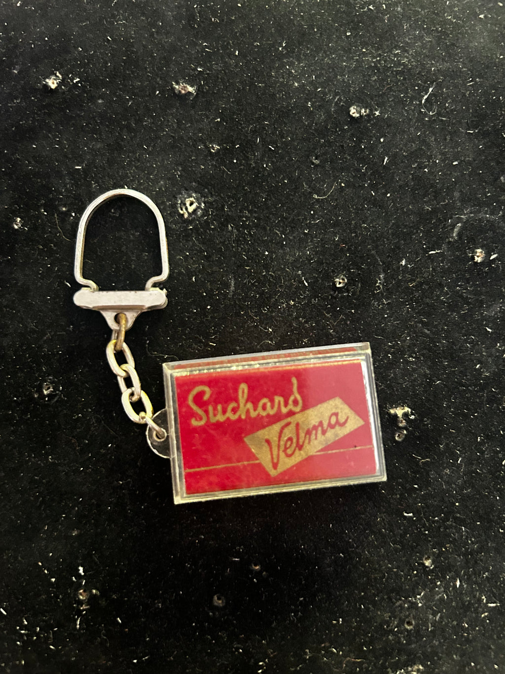 Porte clefs ancien chocolat Suchard Velma