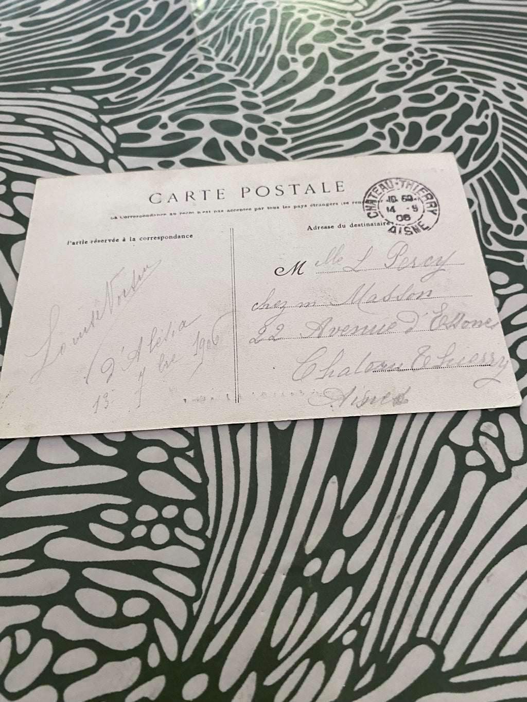 Carte postale ancienne Monnaie d’or à l’effigie de Jules César