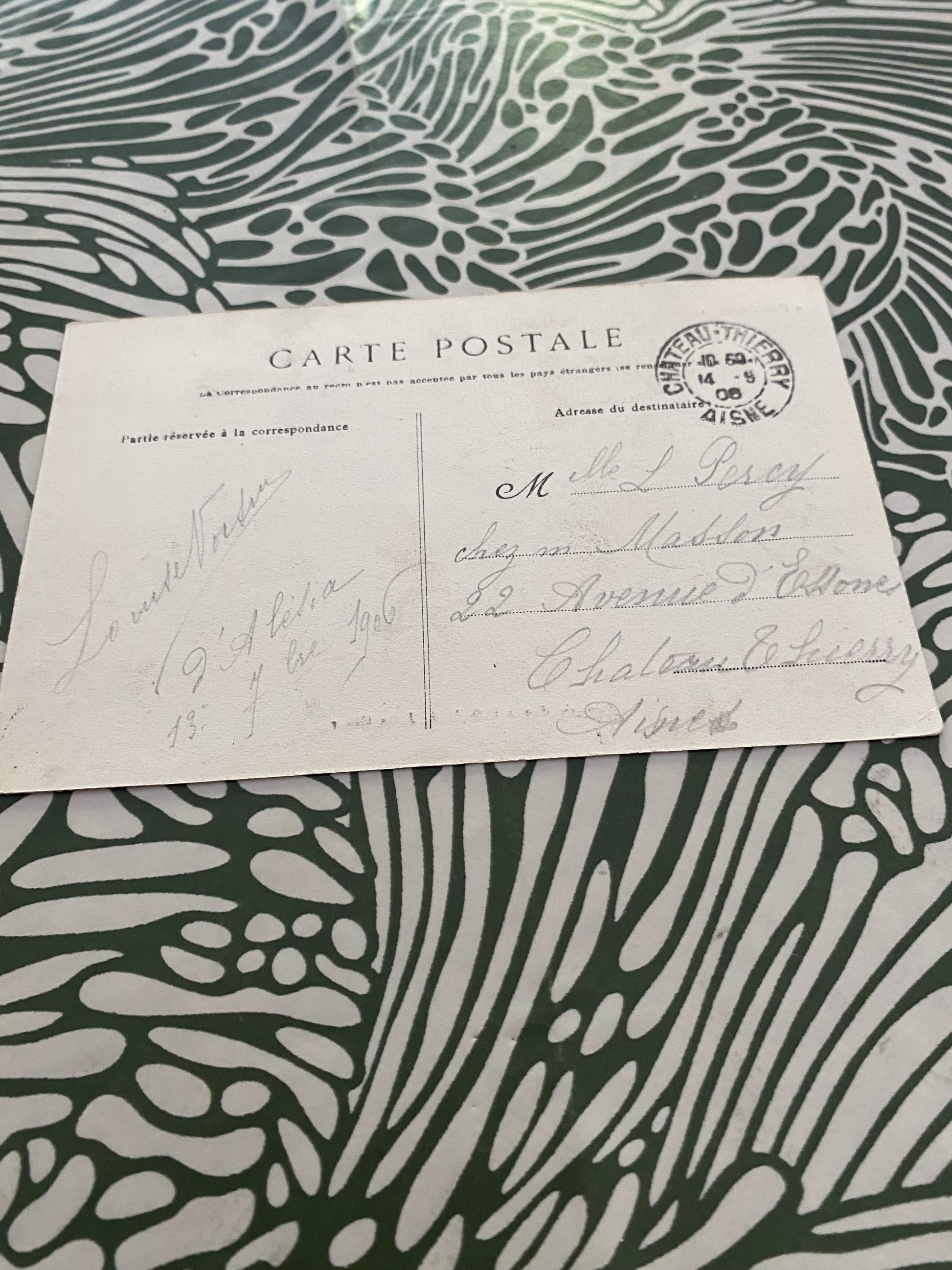 Carte postale ancienne Monnaie d’or à l’effigie de Jules César