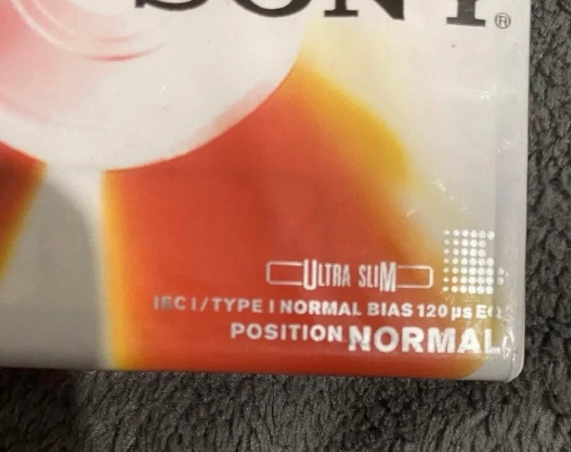 Cassettes neuves audio Sony Cdit I for Cd 60 Lot de 2