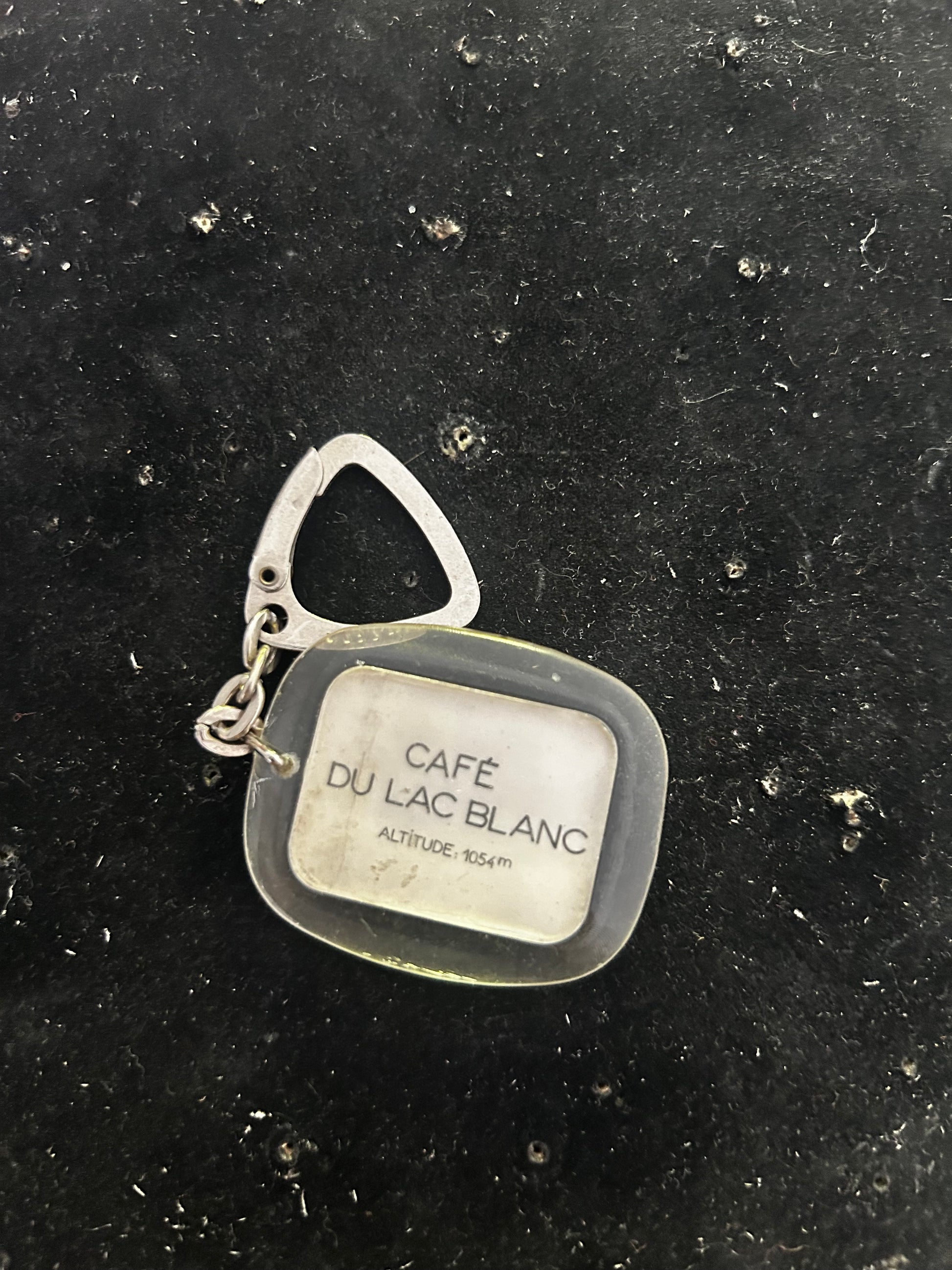 Porte clefs Café du Lac Blanc. Altitude 1054 M