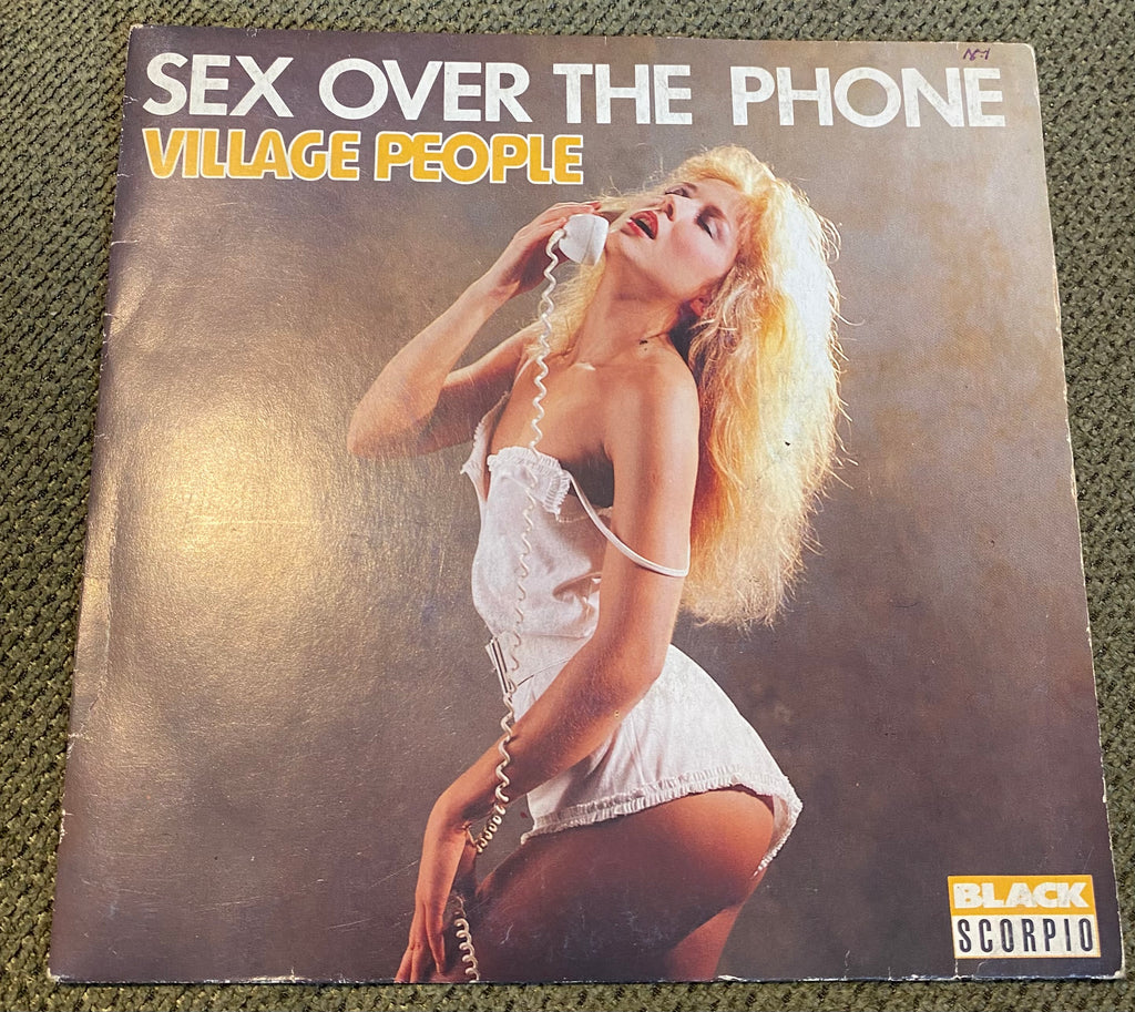 Disque vinyle 45 tours Village People Sex over the phone 1985