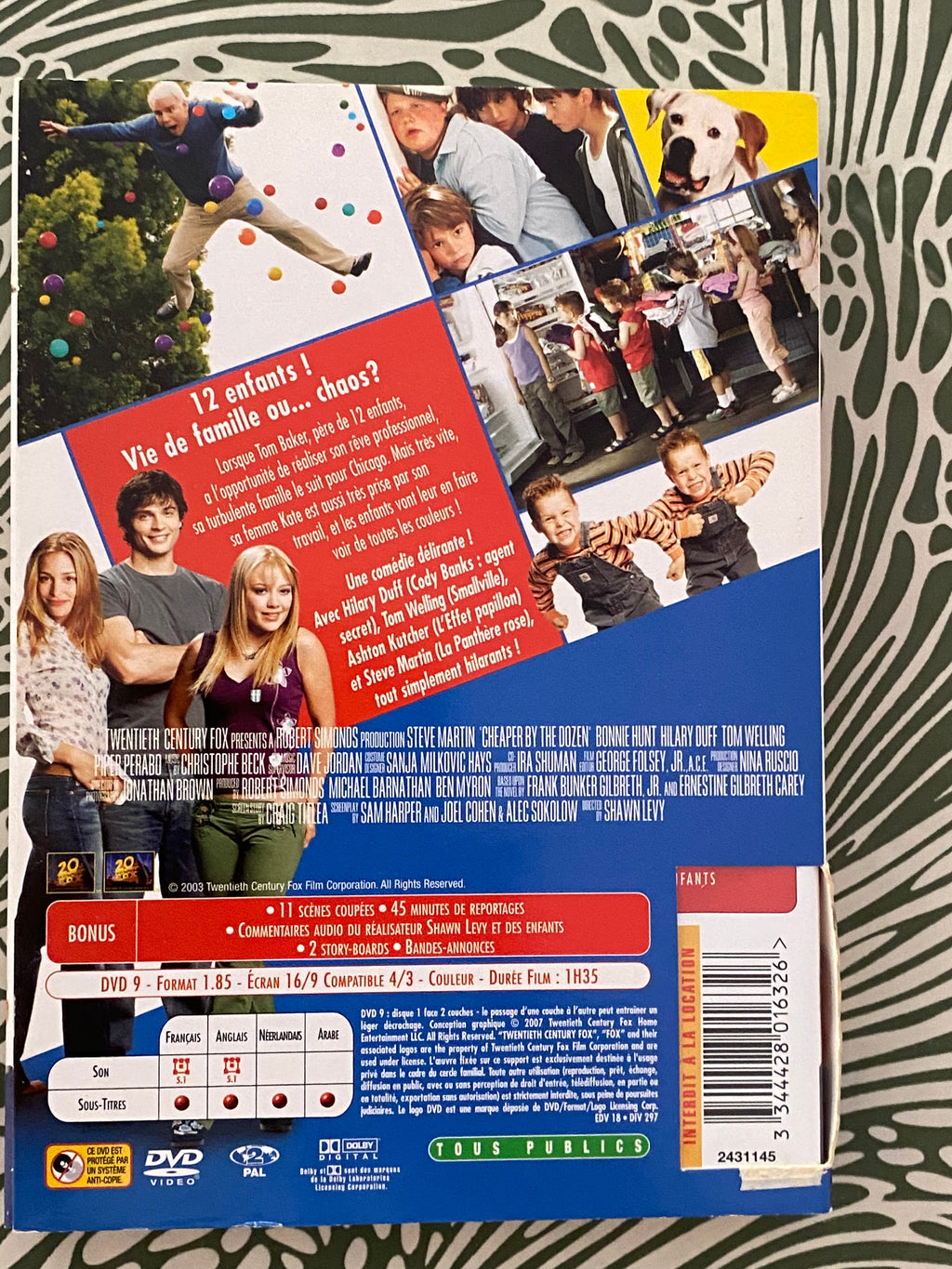 DVD film. Treize à la Douzaine