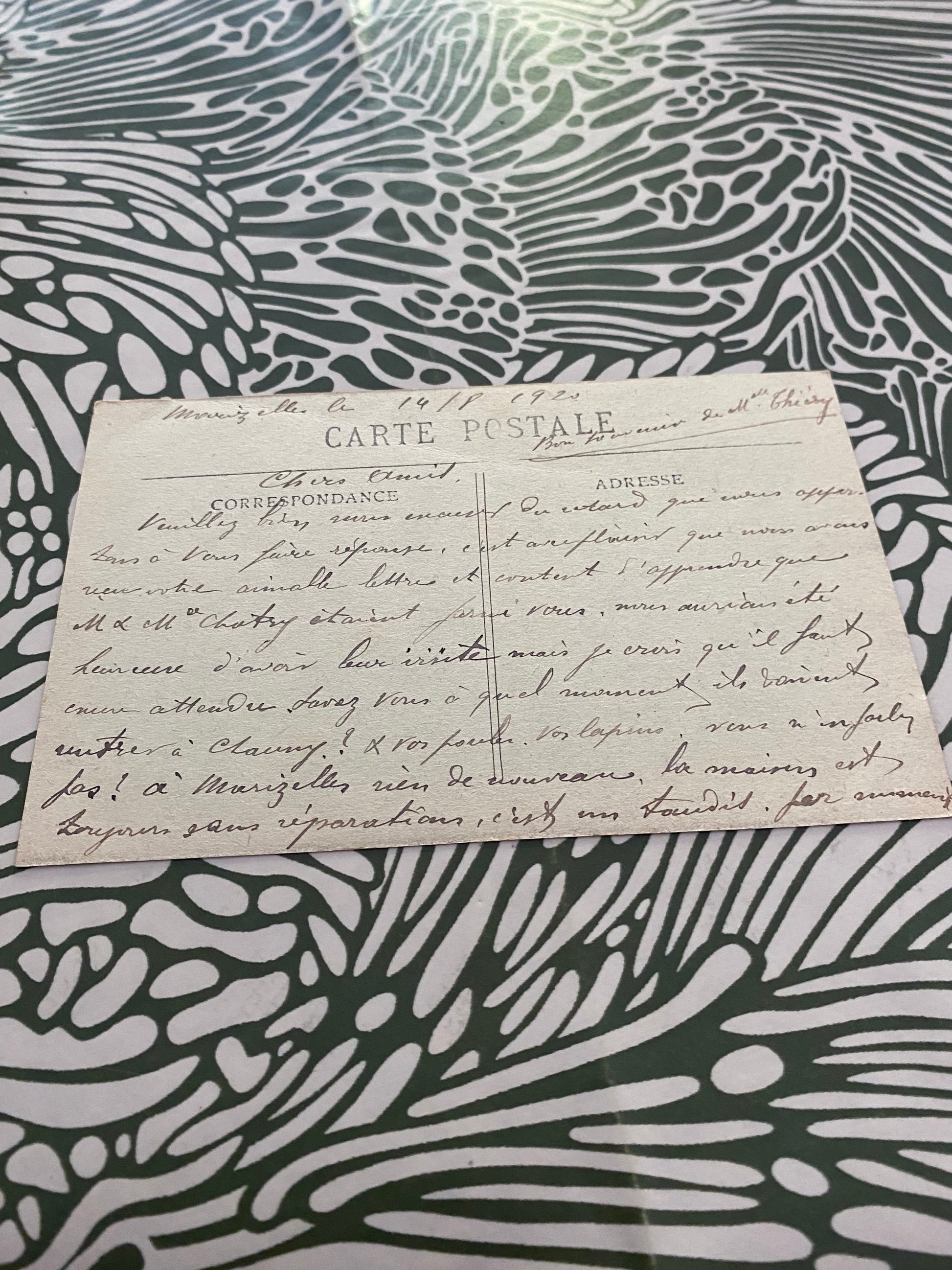 Carte postales ancienne Bichancourt-Marisel Le calvaire et le camp de P. G. Français n’oubliez jamais
