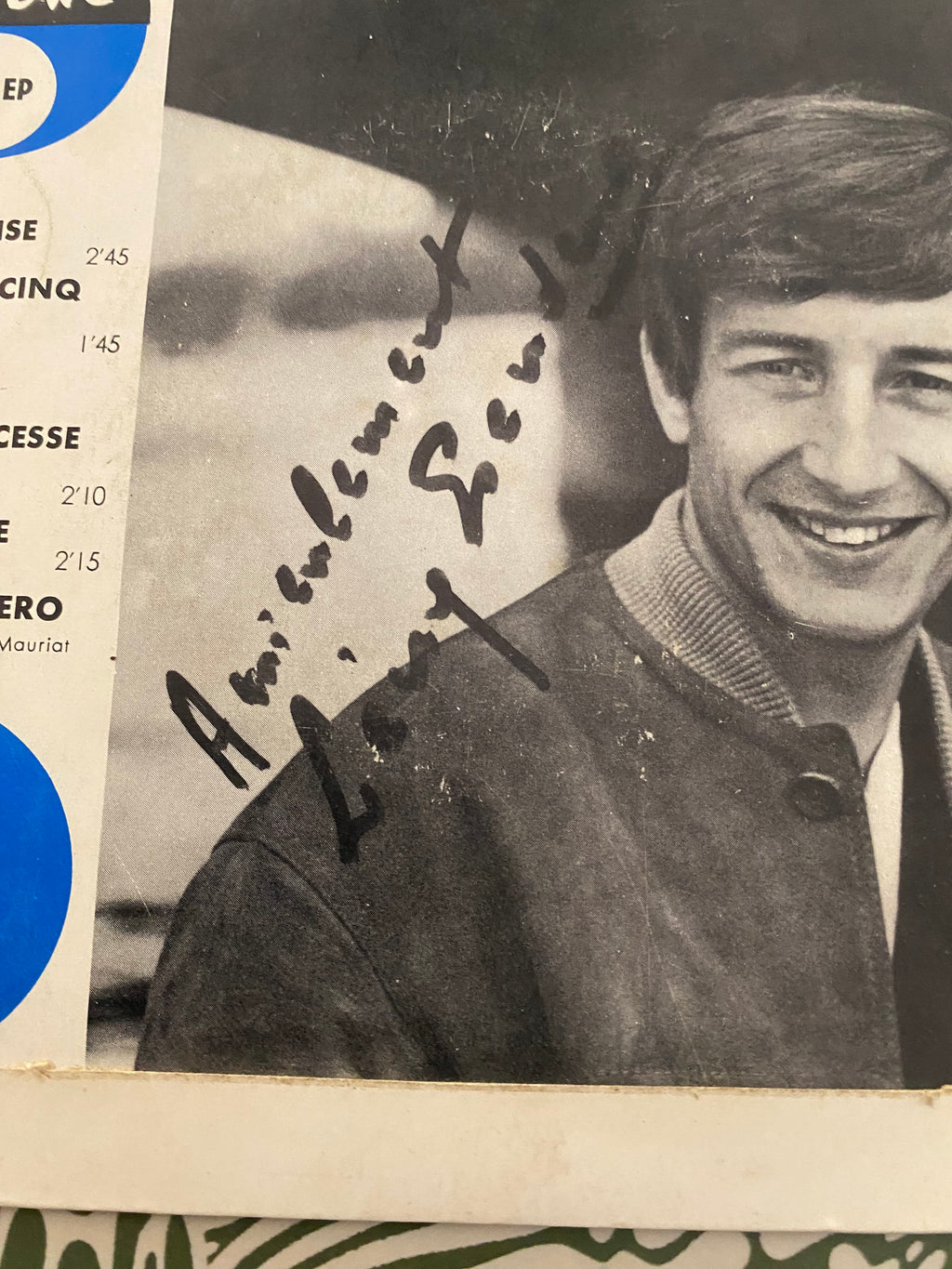 Disque vinyle 45 tours Leny Escudero. A Malypense