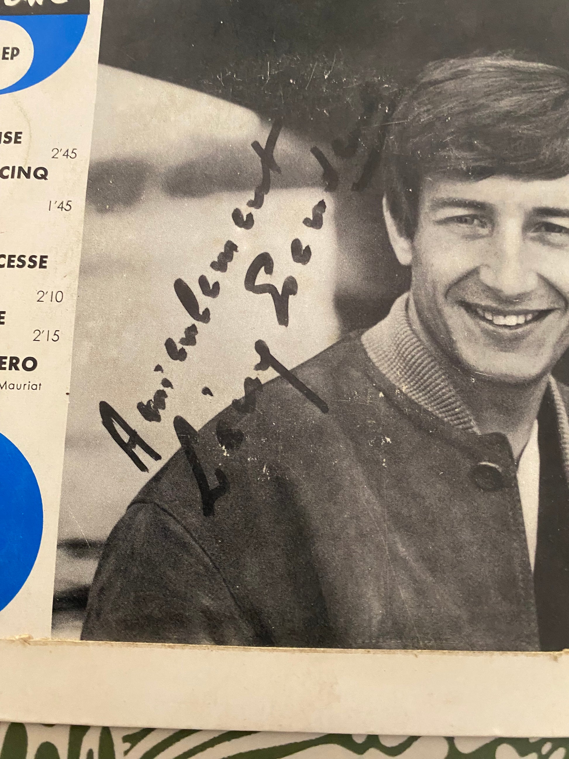 Disque vinyle 45 tours Leny Escudero. A Malypense