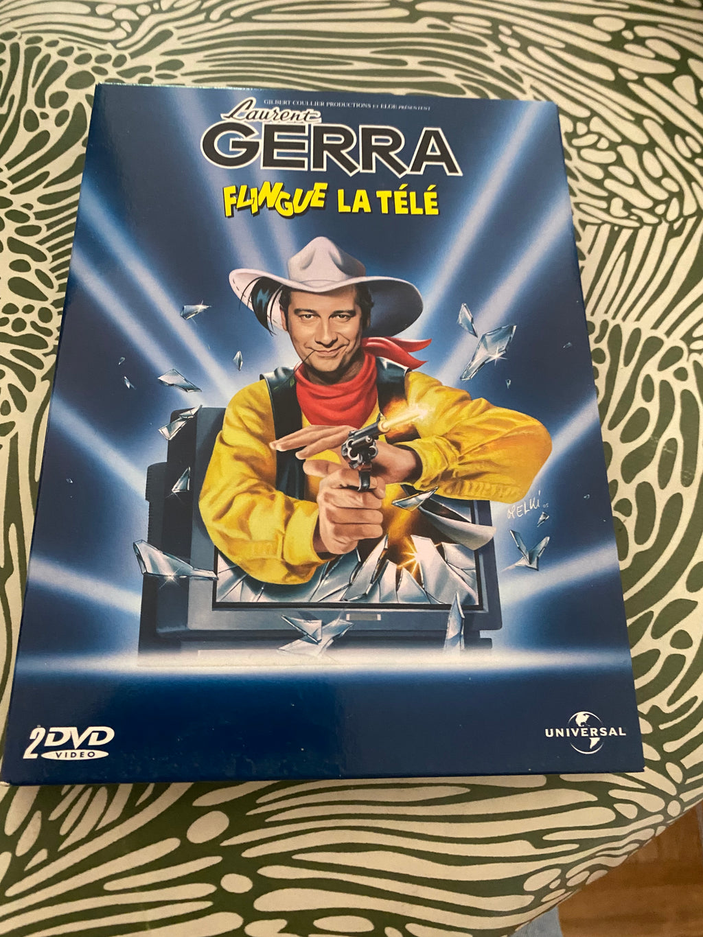 DVD coffret spectacle Laurent Gerra Flingue la télé